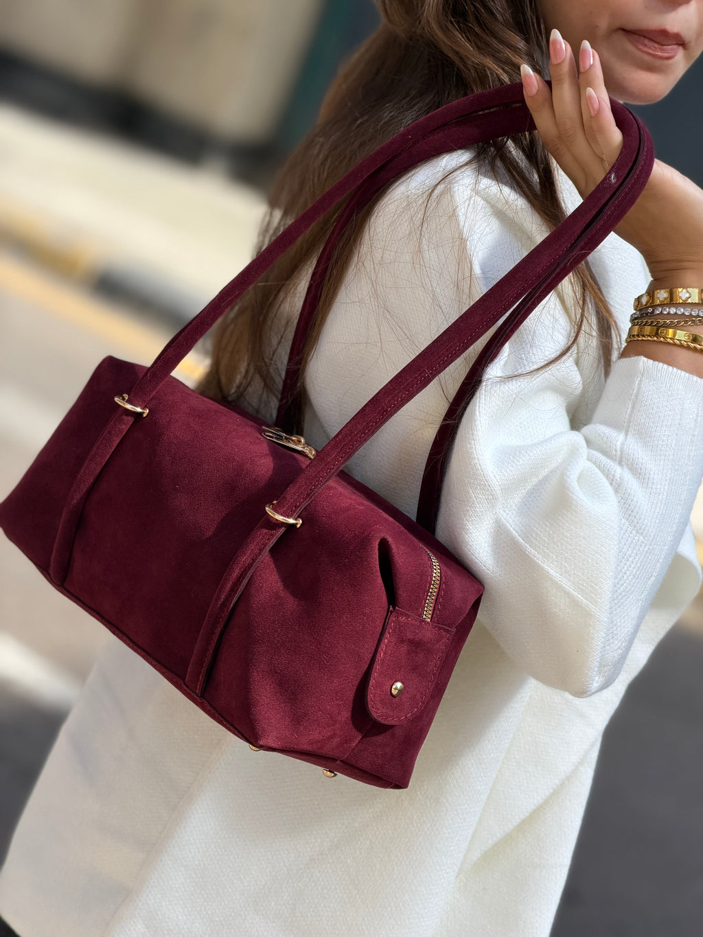 Alma Bag-Burgundy