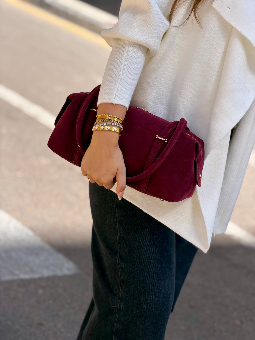 Alma Bag-Burgundy