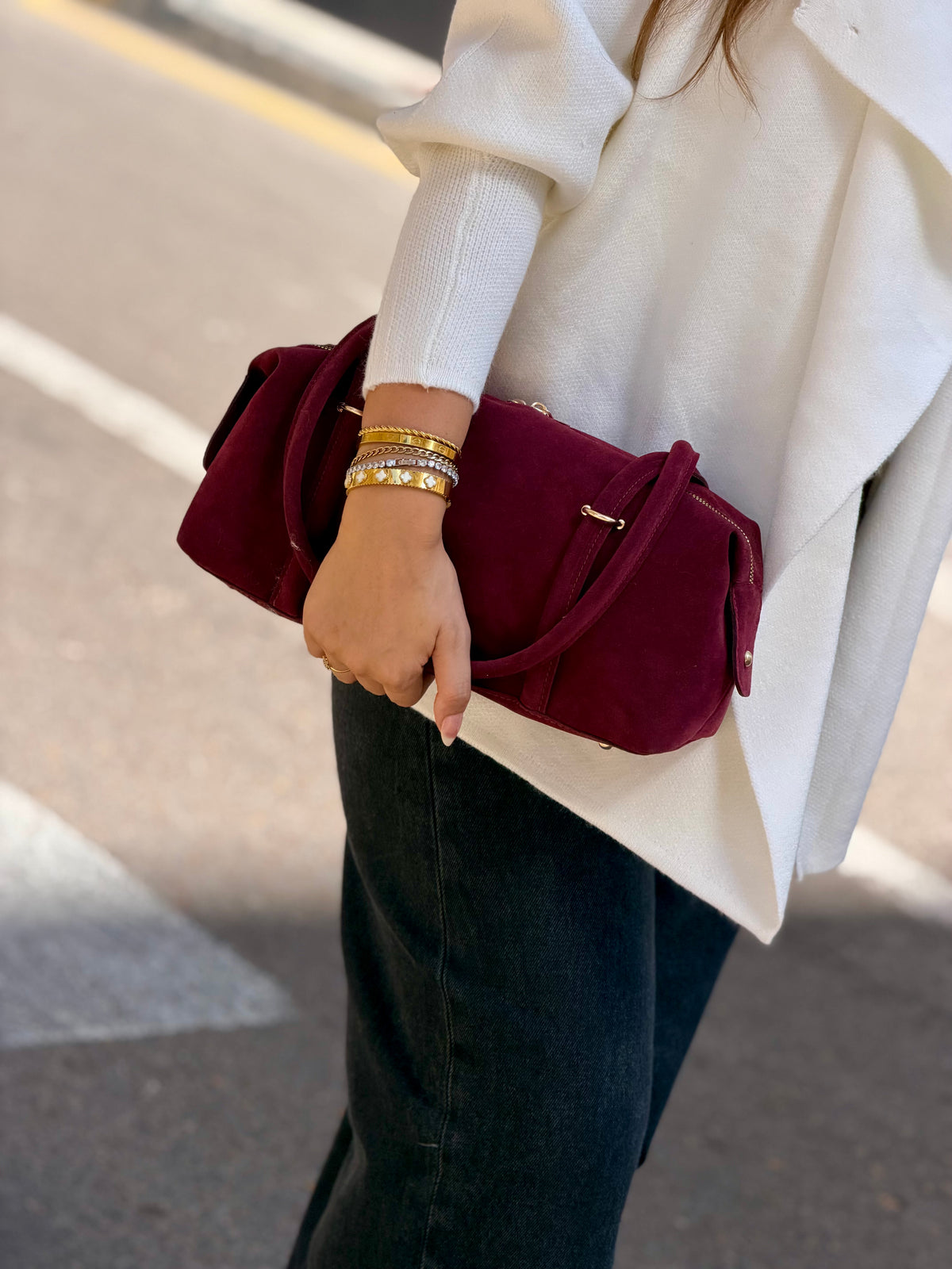 Alma Bag-Burgundy