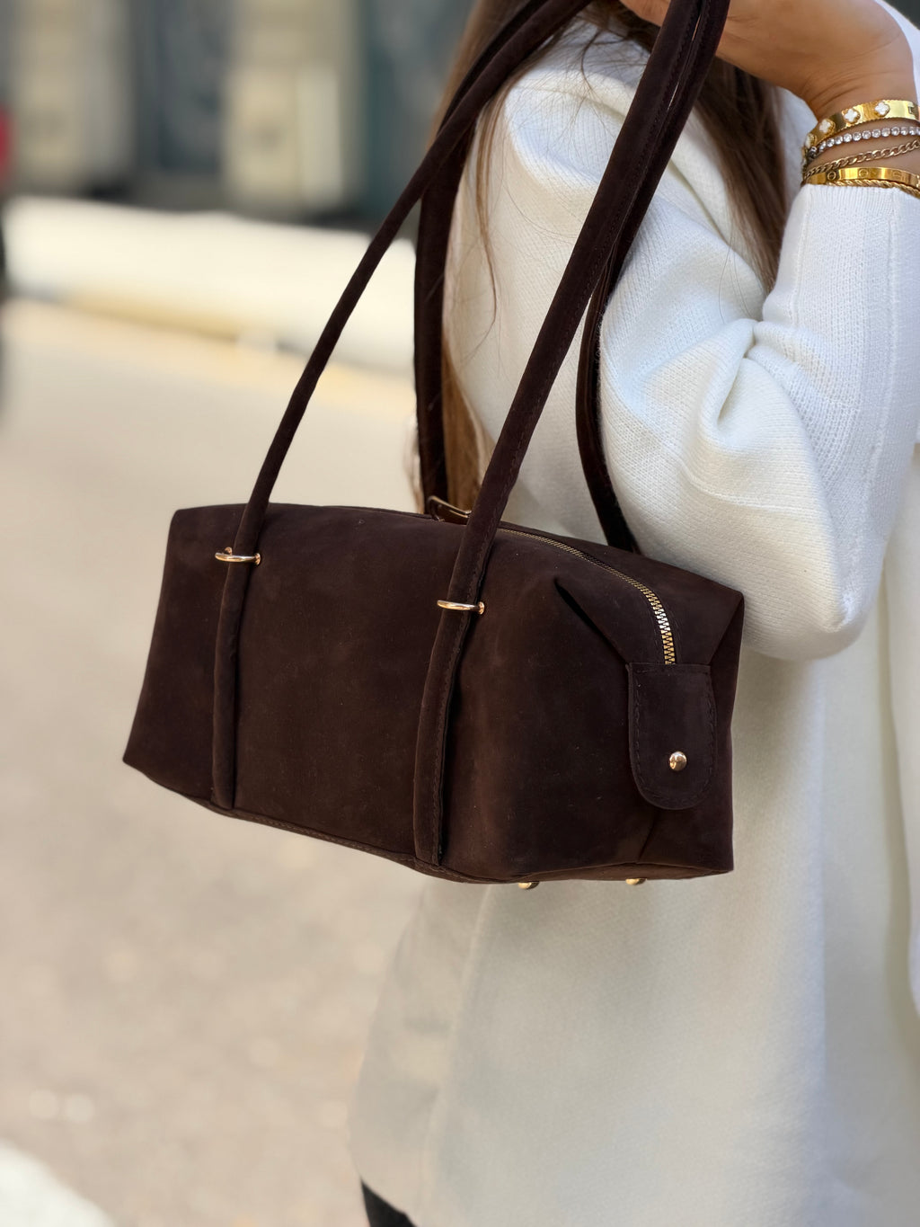 Alma Bag-Dark Brown