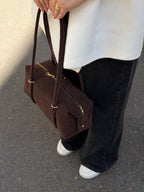 Alma Bag-Dark Brown