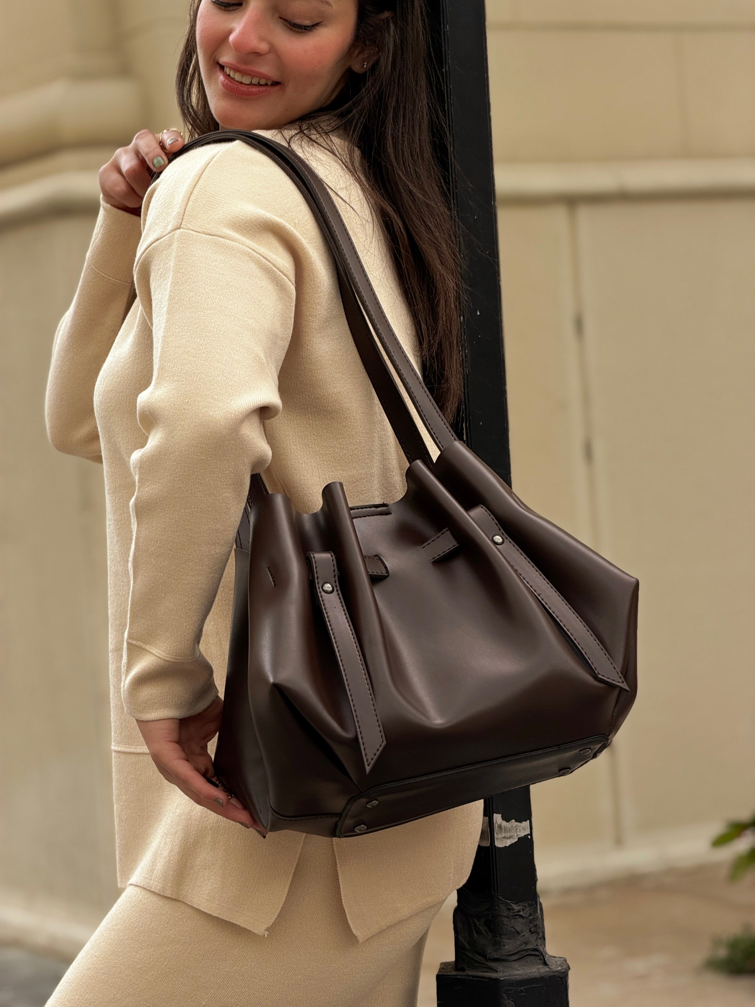 Glee bag-Dark Brown