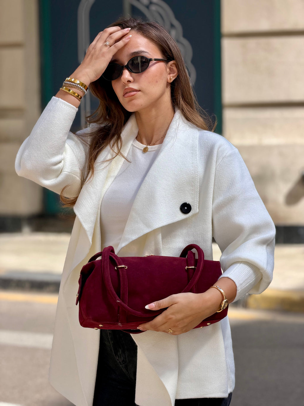 Alma Bag-Burgundy