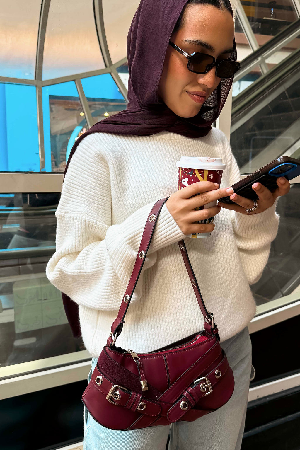 Hana bag -Burgundy