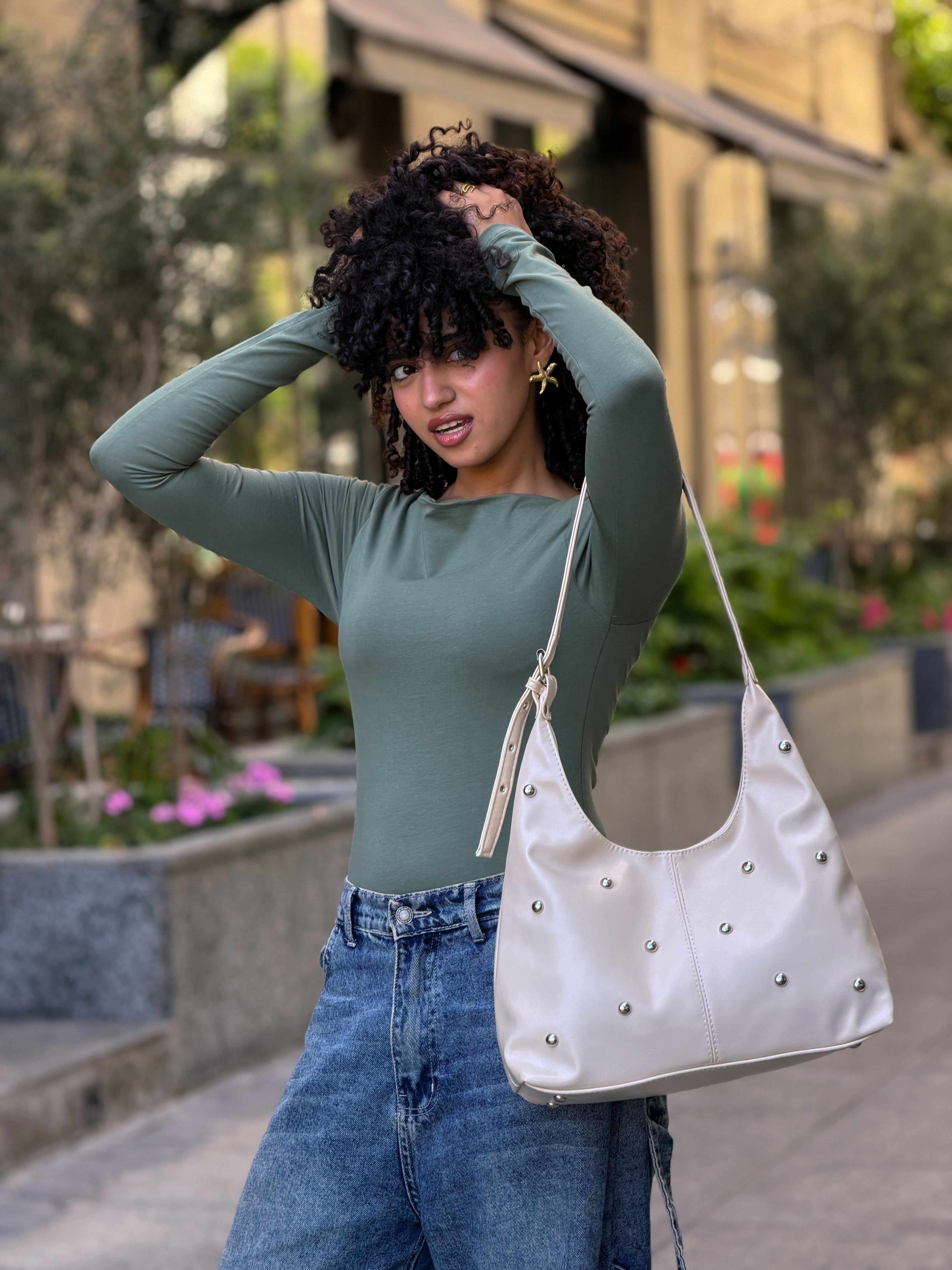 Lorenna-cream Beige