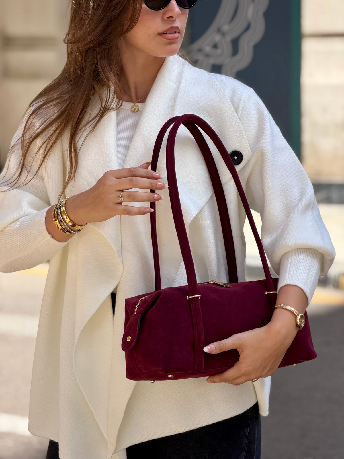 Alma Bag-Burgundy