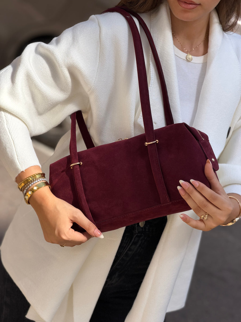Alma Bag-Burgundy